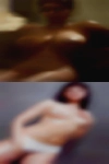 Ebony woman shower